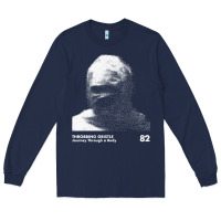 Navy Throbbing Gristle, the Throbbing Gristle, Throbbing, Gristle, Throbbin Long Sleeve Tee - DesignPulse