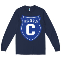 Navy covenant college scots Long Sleeve Tee - DesignPulse