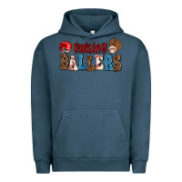 Pigment Midnight Navy raising ballers Urban Hoodie - AdoDesignShop