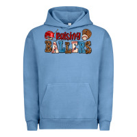 Pigment Pebble Blue raising ballers Urban Hoodie - AdoDesignShop