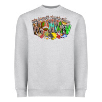 Heather Grey My Favorite Players Call Me Mawmaw Heavyweight Sweatshirt - CowhideDigitalArt