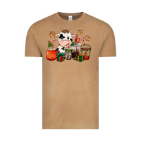 Vintage Camel cow coffee cups christmas Vintage Tee - CowGirlArtShop
