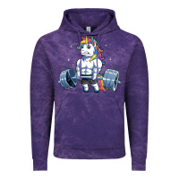Cloud Purple Unicorn Weightlifting T Fitness Gym Deadlift Rainbow Gifts Party Men W Vintage Hoodie - trangStudio