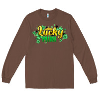 Chestnut lucky mini st patricks Long Sleeve Tee - HowdyJamesFarm