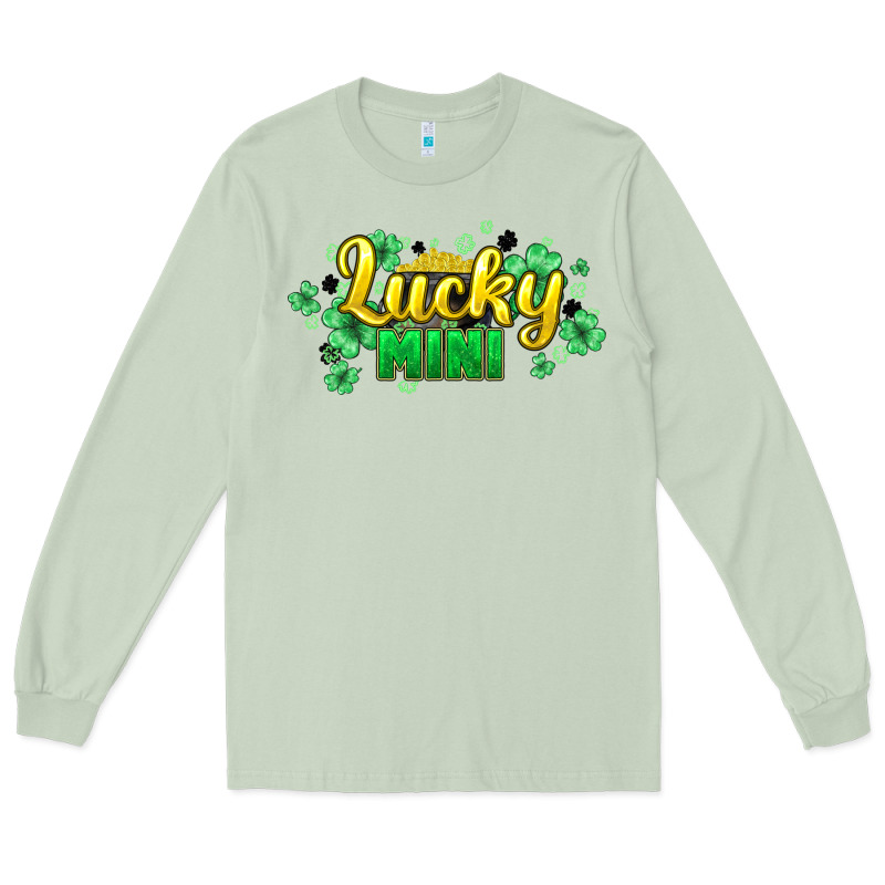 Lucky Mini St Patricks Long Sleeve Tee by HowdyJamesFarm | Teevron