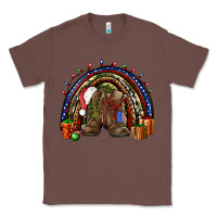 Chestnut Army Christmas rainbow Classic Tee - NancyCooperArtShop