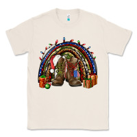 Natural Army Christmas rainbow Classic Tee - NancyCooperArtShop