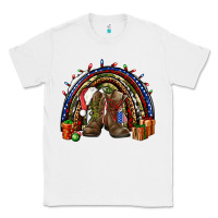 White Army Christmas rainbow Classic Tee - NancyCooperArtShop