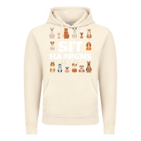 Vintage Artic Dog Funny S It Happens Pet Sitting Design Vintage Hoodie - trangStudio