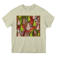 Mossy Christmas cakes western Heavy Core Tee - Jasminsmagicworld