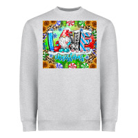 Love Christmas Gnome Heavyweight Sweatshirt | Teevron