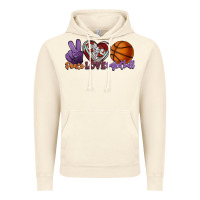 Vintage Artic peace love basketball Vintage Hoodie - HowdyJamesFarm