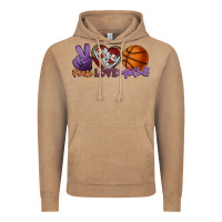 Vintage Coffee peace love basketball Vintage Hoodie - HowdyJamesFarm