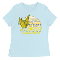 Baby Blue Aw, Shucks Ladies Tee - Bettercallsaul