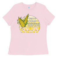 Bubblegum Pink Aw, Shucks Ladies Tee - Bettercallsaul