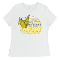 White Aw, Shucks Ladies Tee - Bettercallsaul