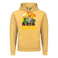 Vintage Mustard booba the boo crew halloween costume for kids boys girls Vintage Hoodie - trangStudio