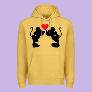 Minnie Mouse Premium Hoodie Designed By Cowhidedigitalart