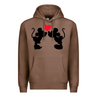 Chestnut Minnie Mouse Premium Hoodie - CowhideDigitalArt