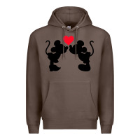 Coffee Minnie Mouse Premium Hoodie - CowhideDigitalArt