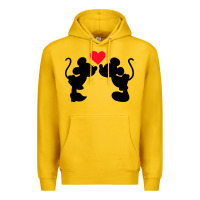 Lemon Minnie Mouse Premium Hoodie - CowhideDigitalArt