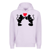 Lilac Minnie Mouse Premium Hoodie - CowhideDigitalArt