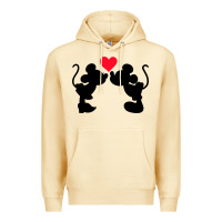 Pina Colada Minnie Mouse Premium Hoodie - CowhideDigitalArt