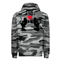Slate Camo Minnie Mouse Premium Hoodie - CowhideDigitalArt