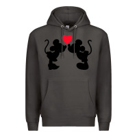 Smoke Minnie Mouse Premium Hoodie - CowhideDigitalArt