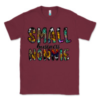 Burgundy small business nannie Classic Tee - CowhideDigitalArt