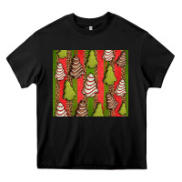 Black Christmas cakes leopard Heavy Core Tee - Jasminsmagicworld