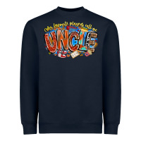 Navy my favorite players call me uncle basketball Heavyweight Sweatshirt - CowhideDigitalArt