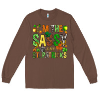 Chestnut I'm the sassy one St. Patrick's Long Sleeve Tee - HowdyJamesFarm