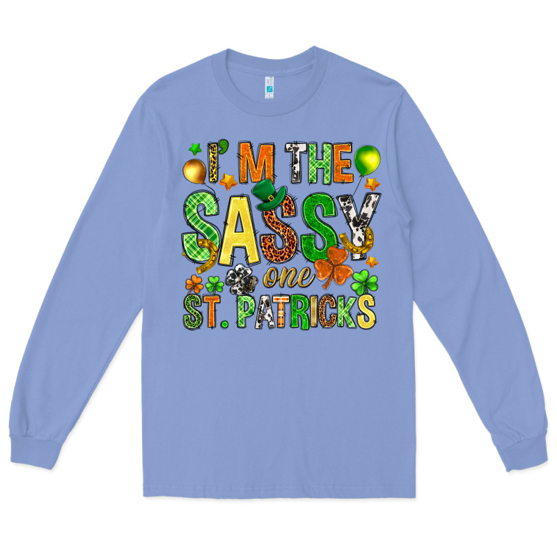 I'm The Sassy One St. Patrick's Long Sleeve Tee by HowdyJamesFarm | Teevron