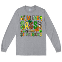 Heather Grey I'm the sassy one St. Patrick's Long Sleeve Tee - HowdyJamesFarm