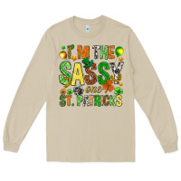 Mushroom I'm the sassy one St. Patrick's Long Sleeve Tee - HowdyJamesFarm