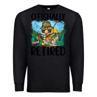 Black o' fishally retired Premium Sweatshirt - BarkalooDesign