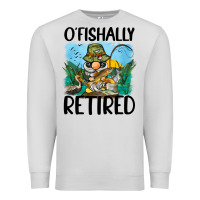 Dove Grey o' fishally retired Premium Sweatshirt - BarkalooDesign