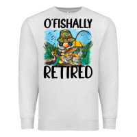 Oatmeal Heather o' fishally retired Premium Sweatshirt - BarkalooDesign