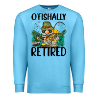 Ocean Blue o' fishally retired Premium Sweatshirt - BarkalooDesign
