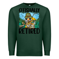 Sports Green o' fishally retired Premium Sweatshirt - BarkalooDesign