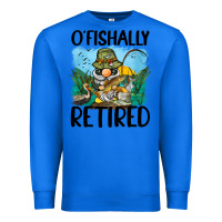 True Royal o' fishally retired Premium Sweatshirt - BarkalooDesign
