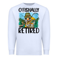 White o' fishally retired Premium Sweatshirt - BarkalooDesign