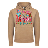 Vintage Coffee I love you to the moon and back Valentine's Day Vintage Hoodie - HowdyJamesFarm