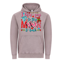 Vintage Zinc I love you to the moon and back Valentine's Day Vintage Hoodie - HowdyJamesFarm