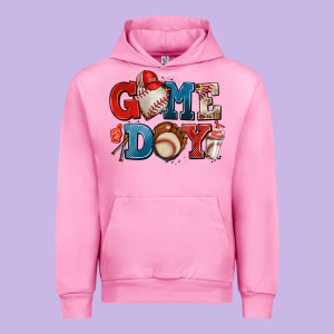 Game Day Baseball Urban Hoodie Designed By Adodesignshop