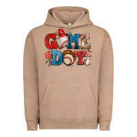 Pigment Burro game day baseball Urban Hoodie - AdoDesignShop