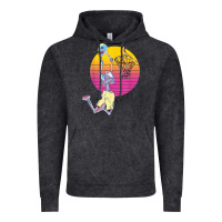Vintage Black basketball player halloween pumpkin skeletons kids boys Vintage Hoodie - trangStudio