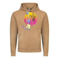 Vintage Camel basketball player halloween pumpkin skeletons kids boys Vintage Hoodie - trangStudio
