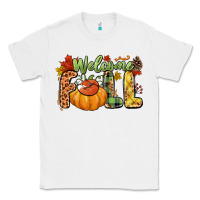 White Welcome Fall Classic Tee - NancyCooperArtShop